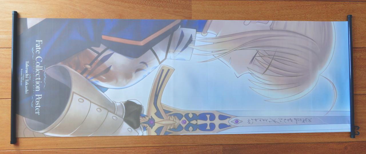 Wandrollen (3 stuks, wall scrolls (Zelda en Saber))