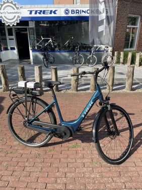 Trek District+1 lowstep Elektrische damesfiets nette staat !!