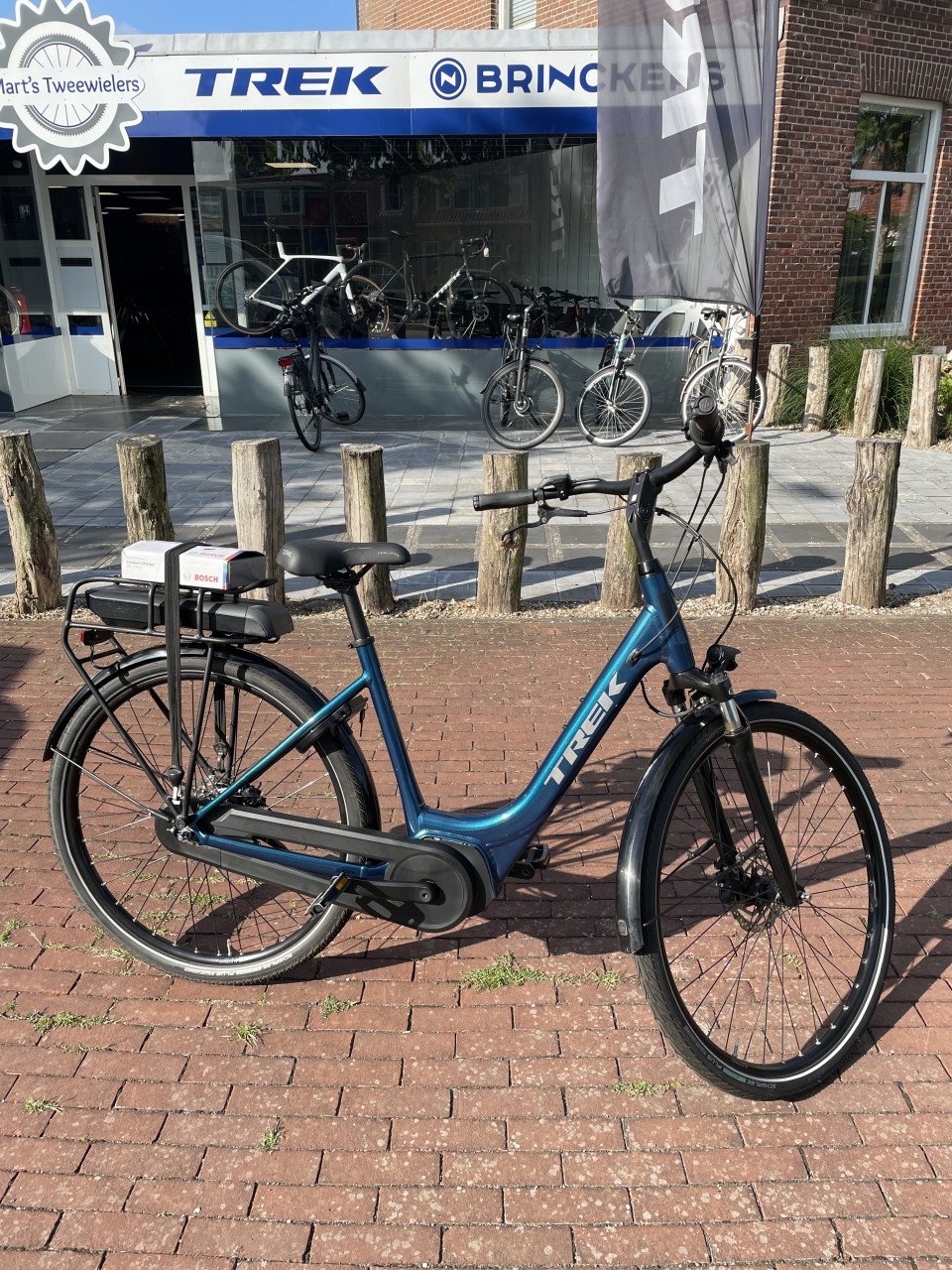 Trek District+1 lowstep Elektrische damesfiets nette staat !!