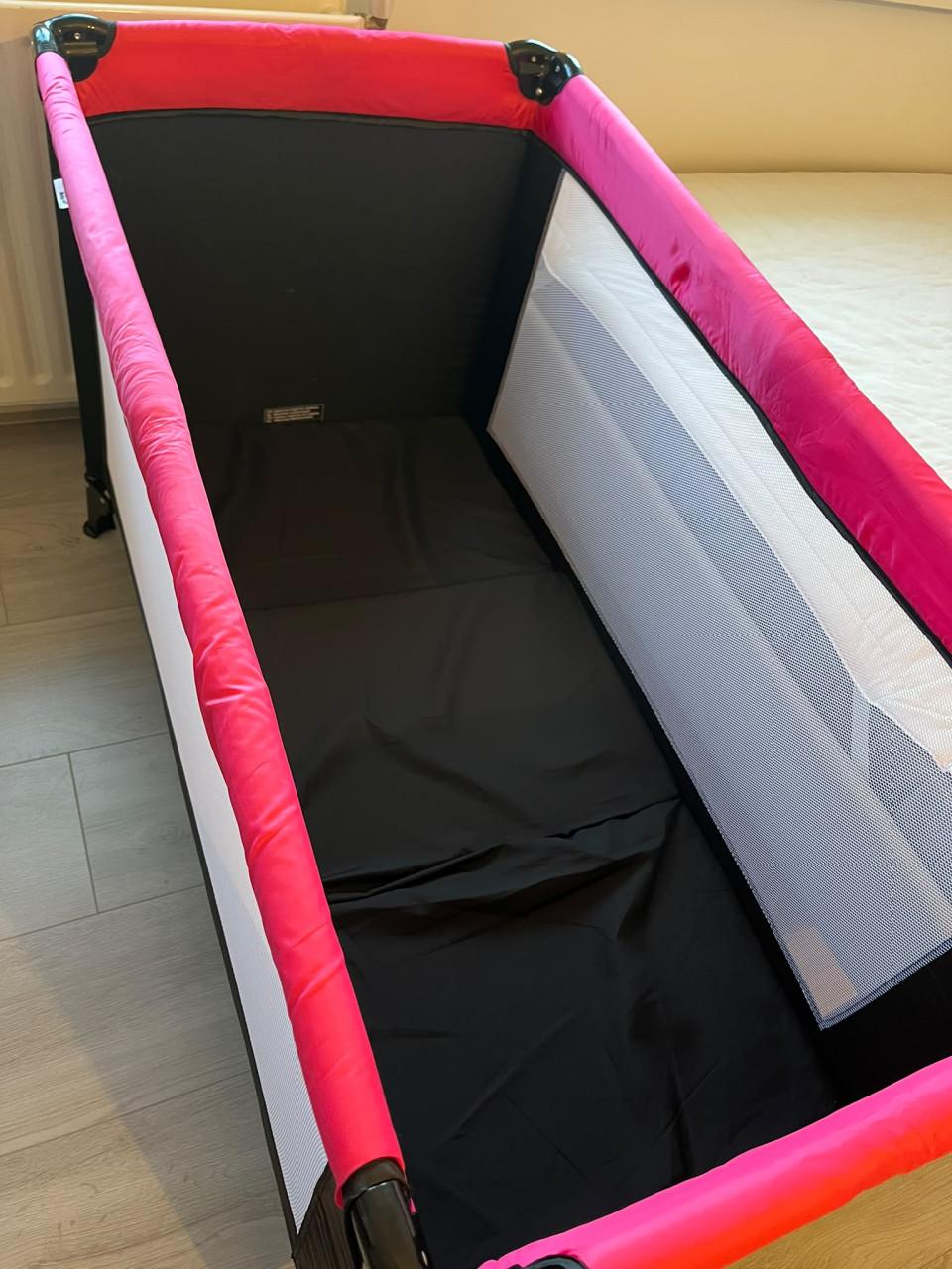 Campingbed met extra matrasje