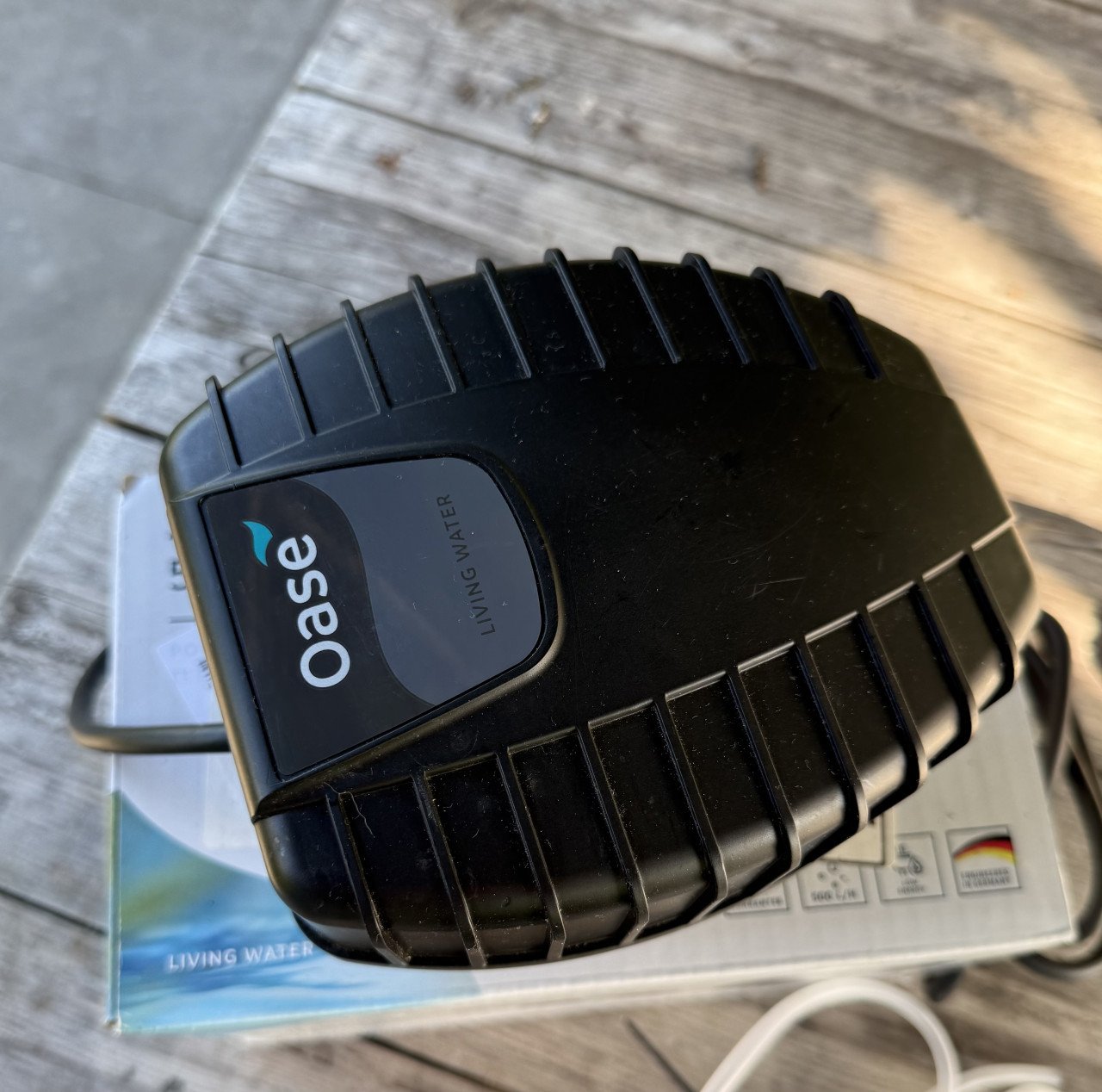 Te koop Oase AquaOxy 500 als nieuw.