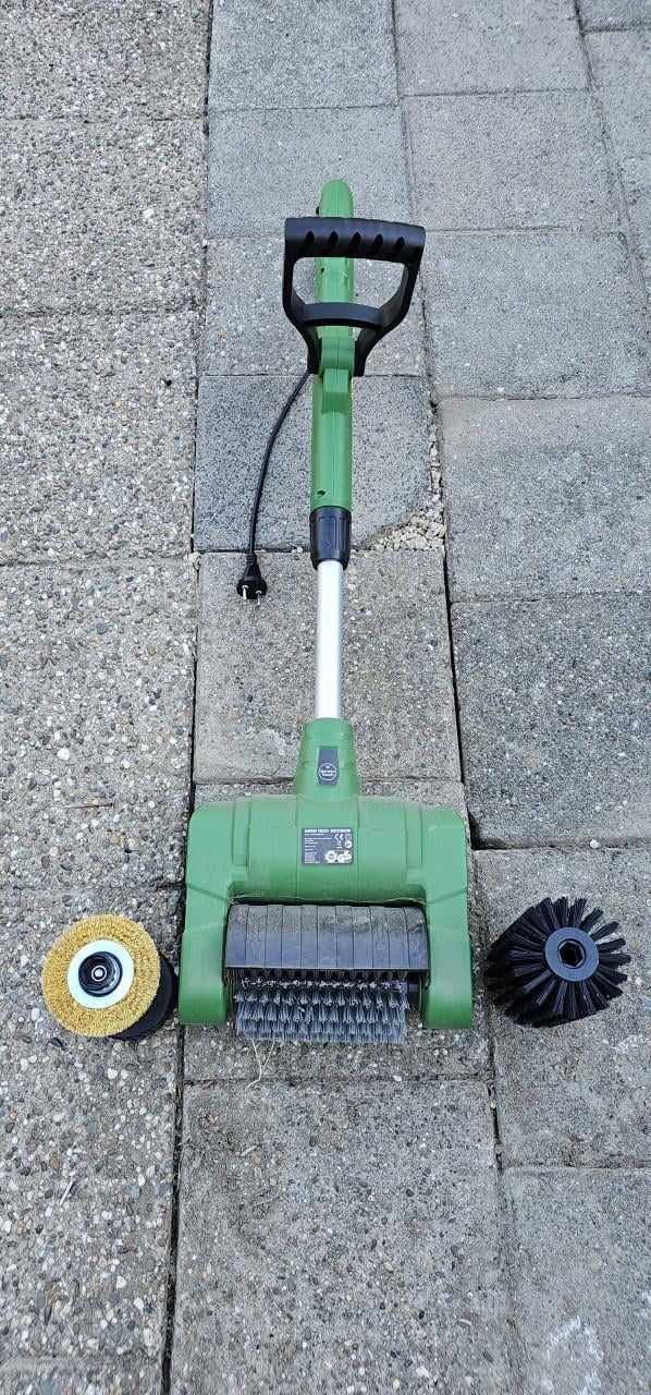 Garden Touch elektrische schoonmaakborstel - terrasreiniger