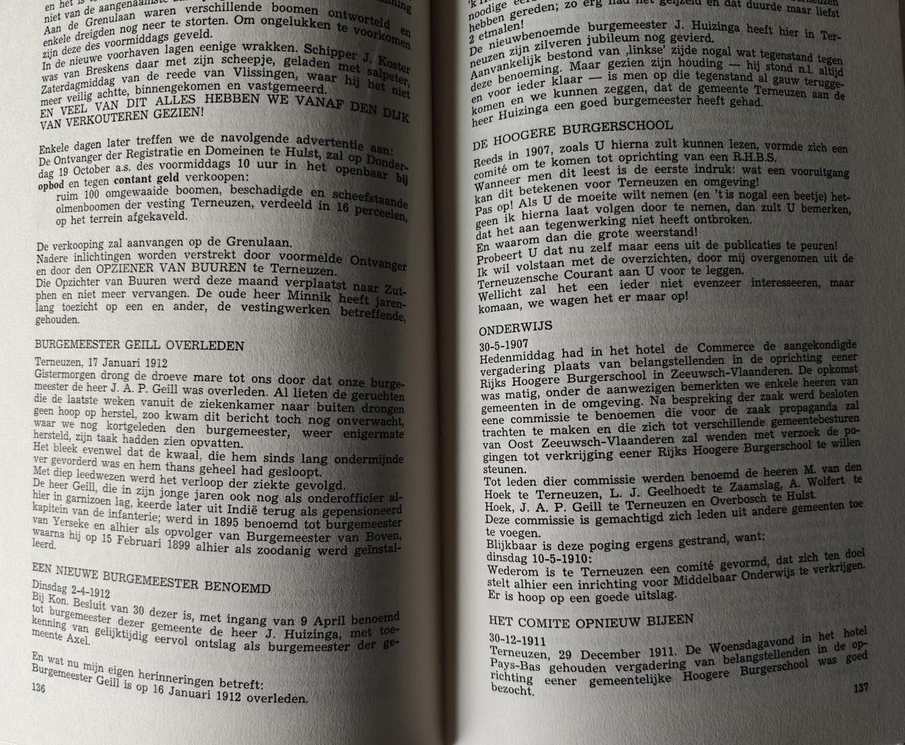 Joh. de Vries - Een kwart eeuw Terneuzen 1900 1925