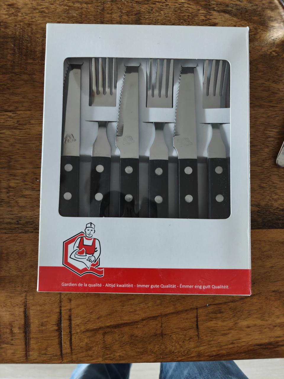 Complete bestekset 6 personen