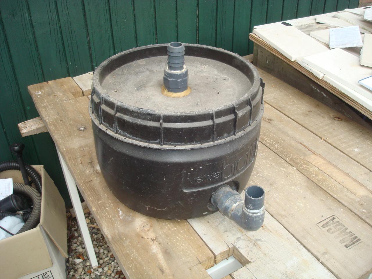 2 x Fontein, 2x uv filters, grote box filter compleet