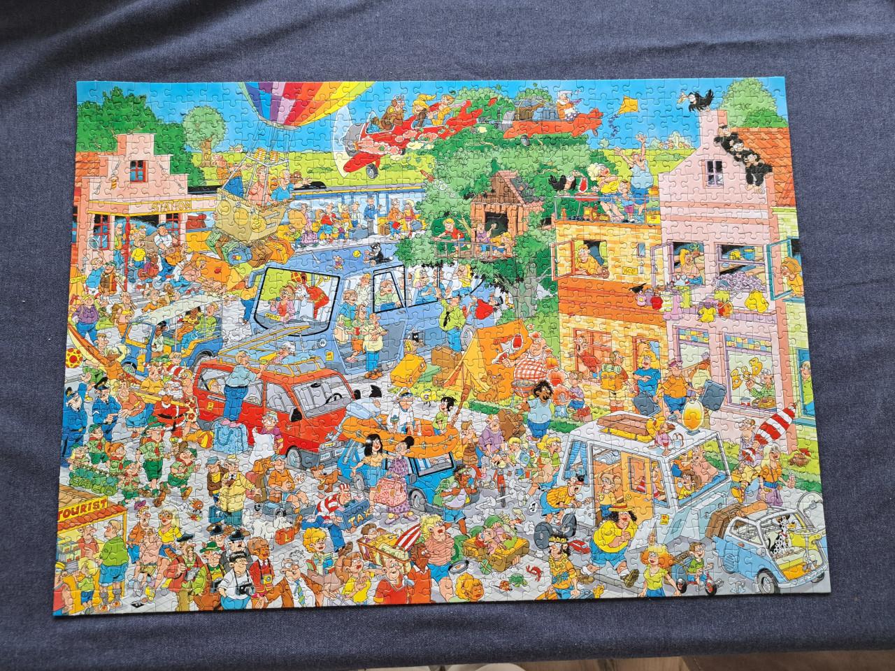 Jan van Haasteren puzzel 2x 1000 stukjes