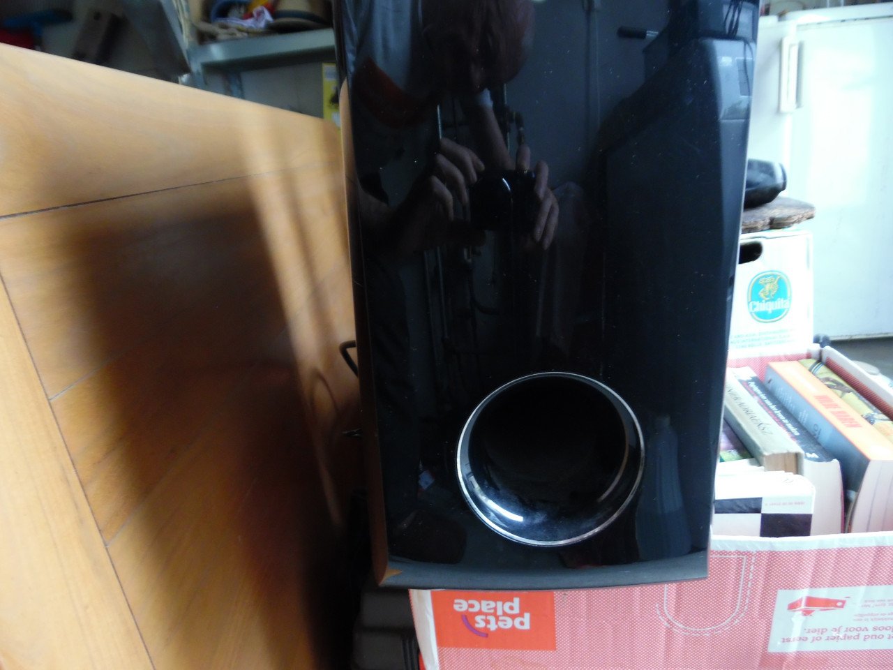 Stereo, subwoofer en draagbare radio