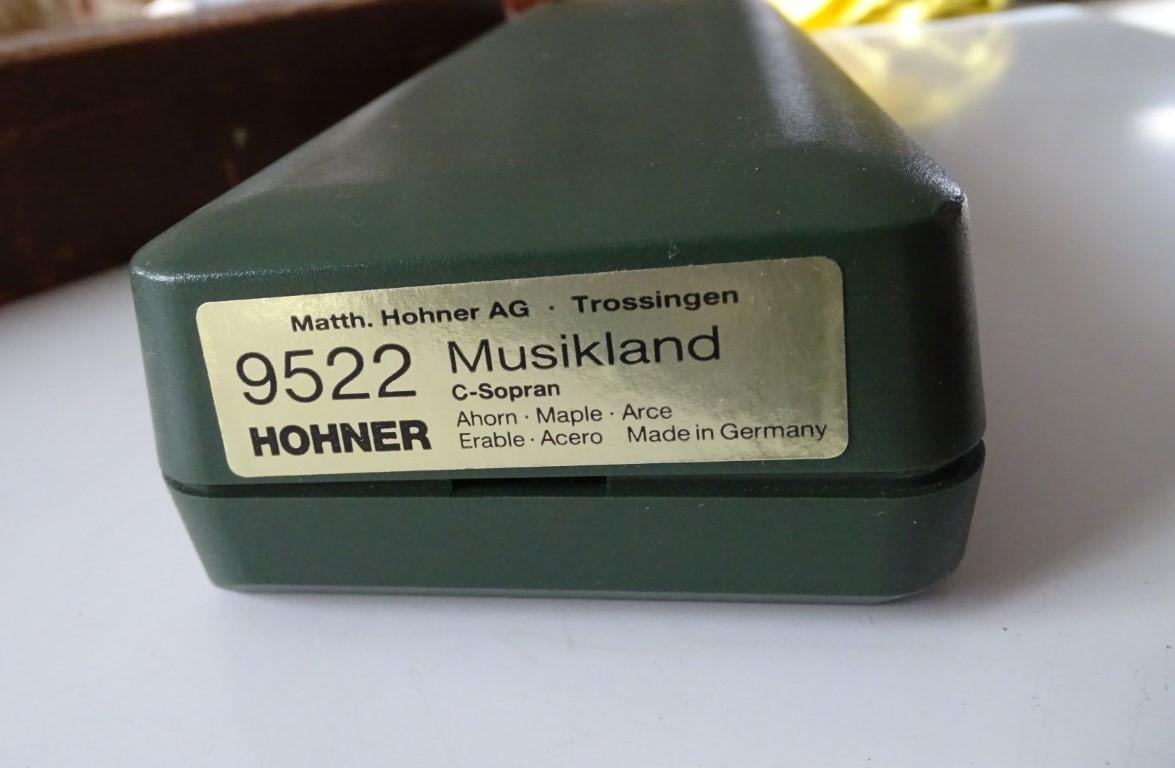 Houten Blokfluit Hohner  9522