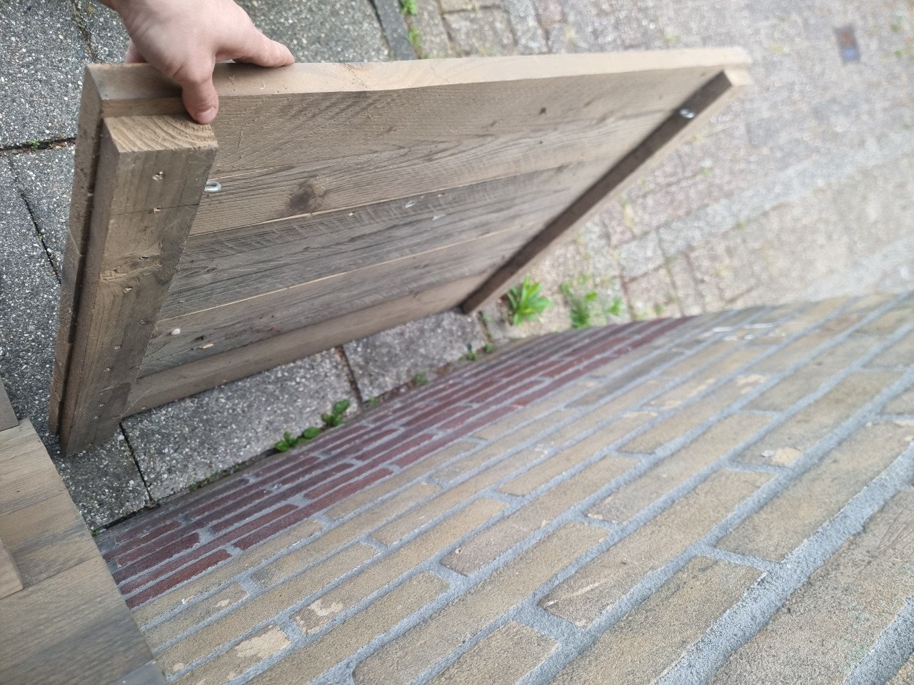 2 wandrekken stijgerhout