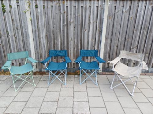 4 QUECHUA campingstoelen