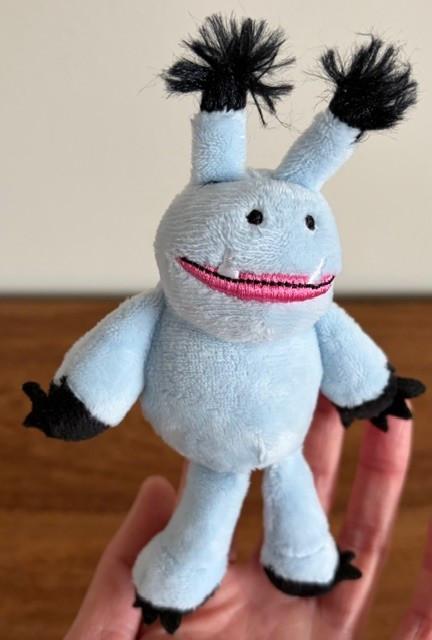 Maar eerst ving ik een monster | prentenboek + vingerpopje