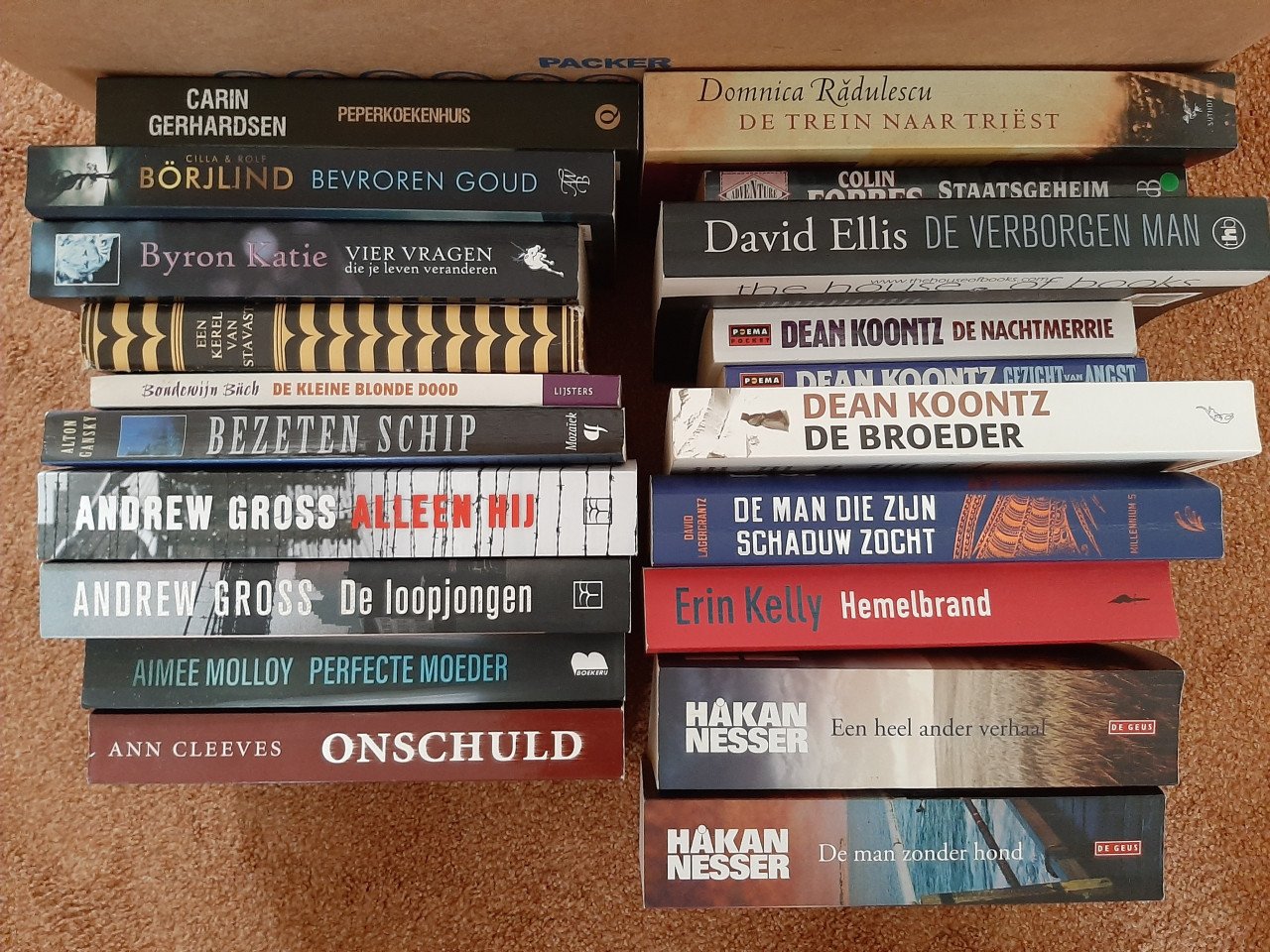 Boeken 2 euro per stuk