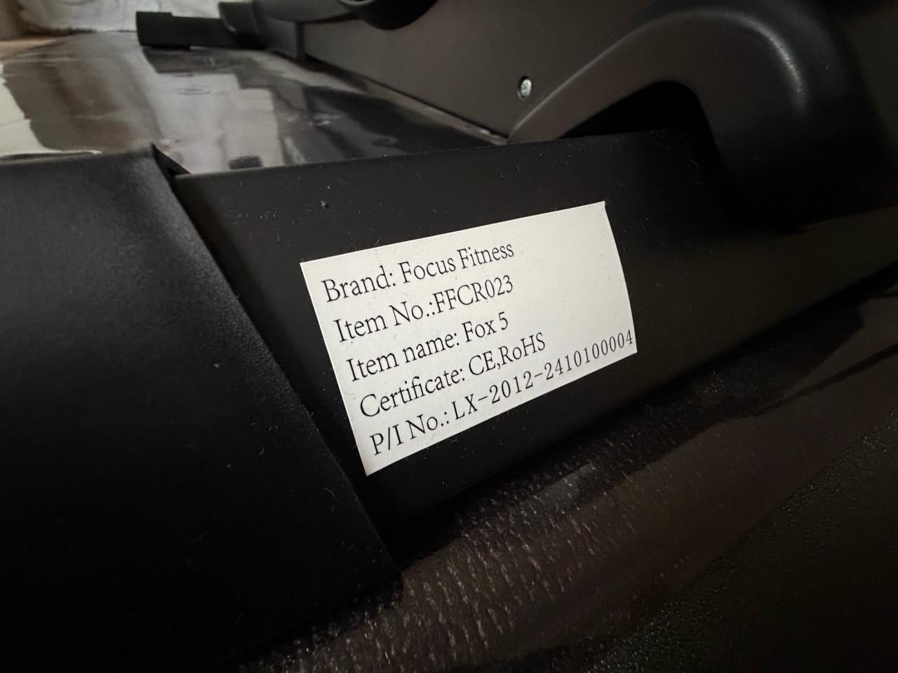 Crosstrainer - Focus Fitness Fox 5 iPlus