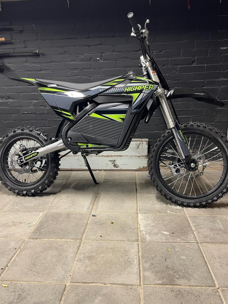 Elektrische crosser 72 volt 5000 watt