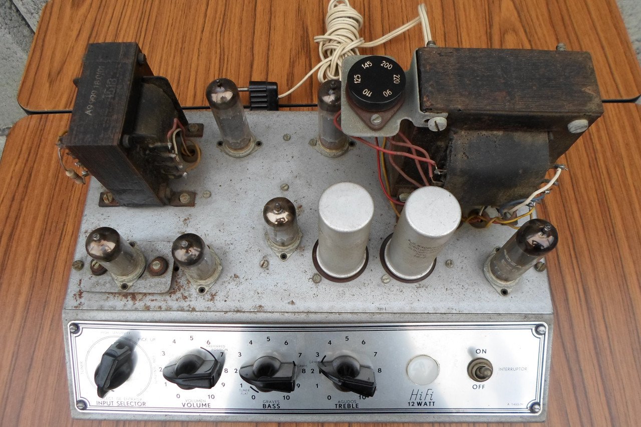 Buizenversterker Philips A1465/M