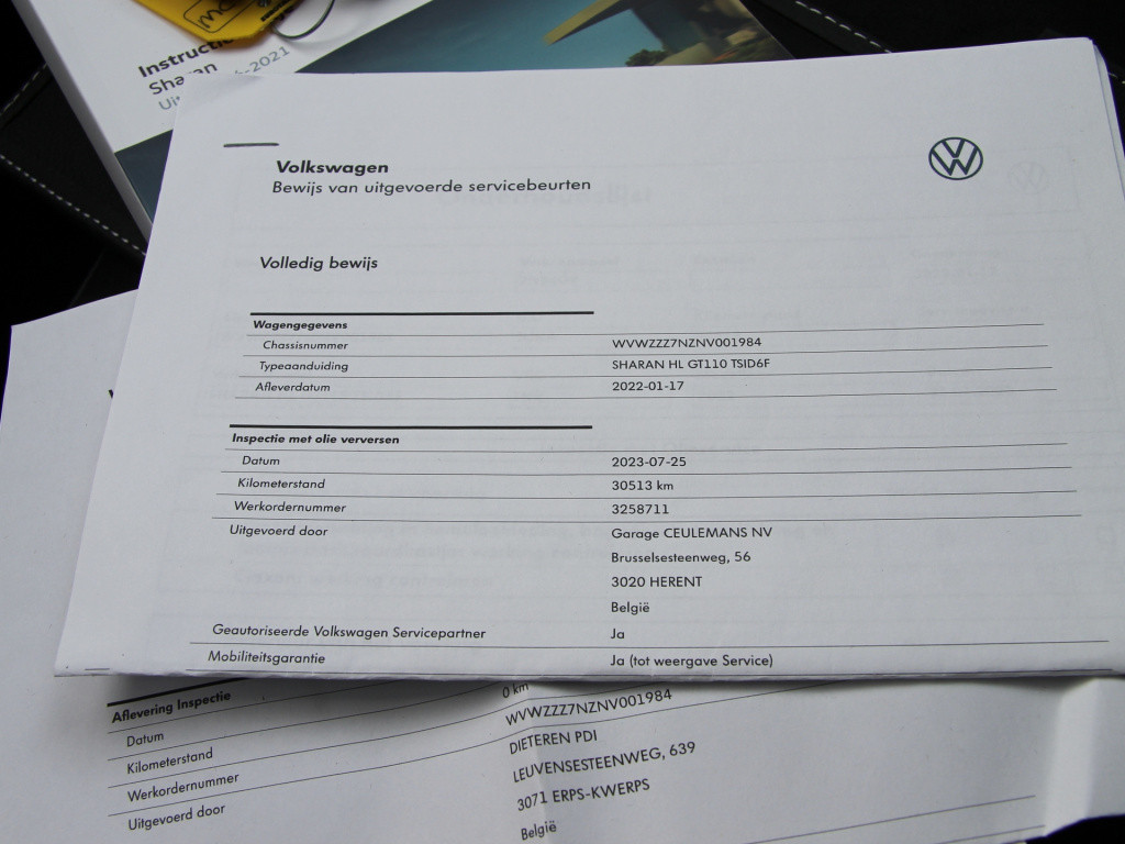 Volkswagen Sharan 7p 1.4 tsi 150pk dsg highline