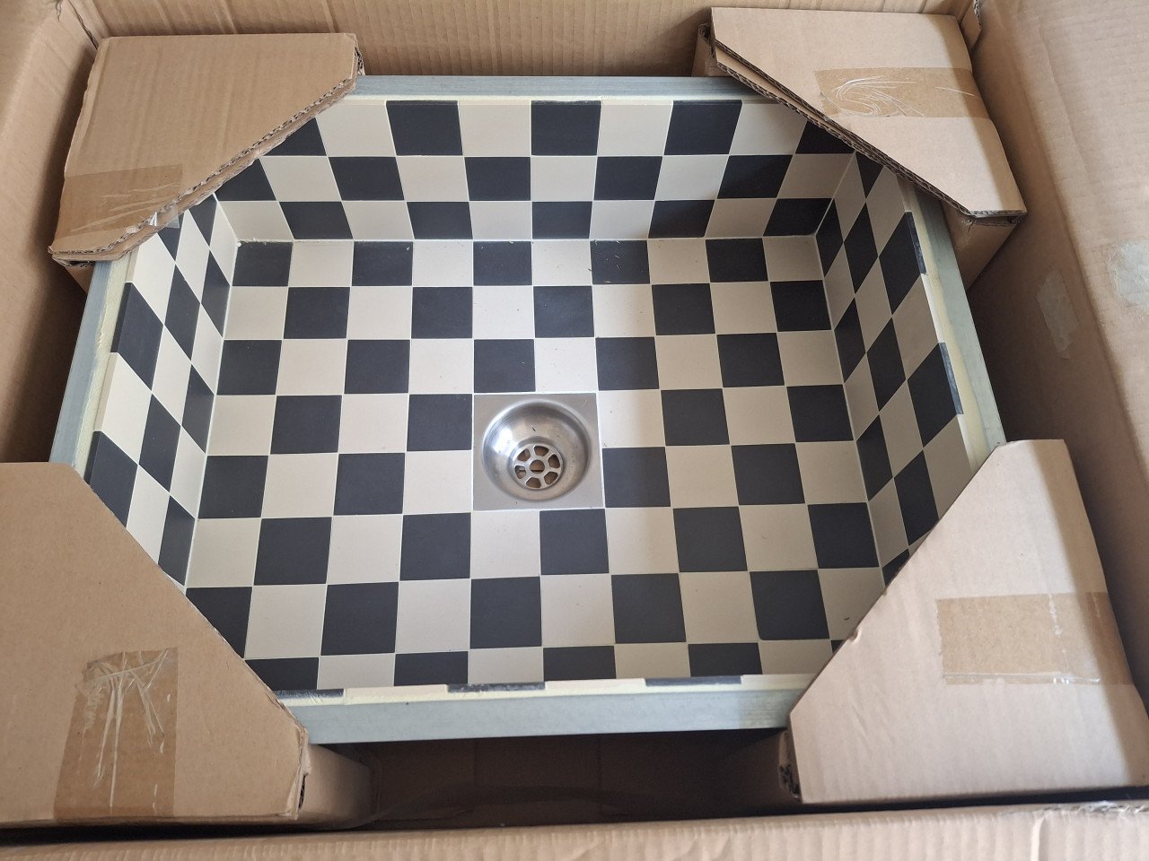 Spoelbak DSWT tegeltjes