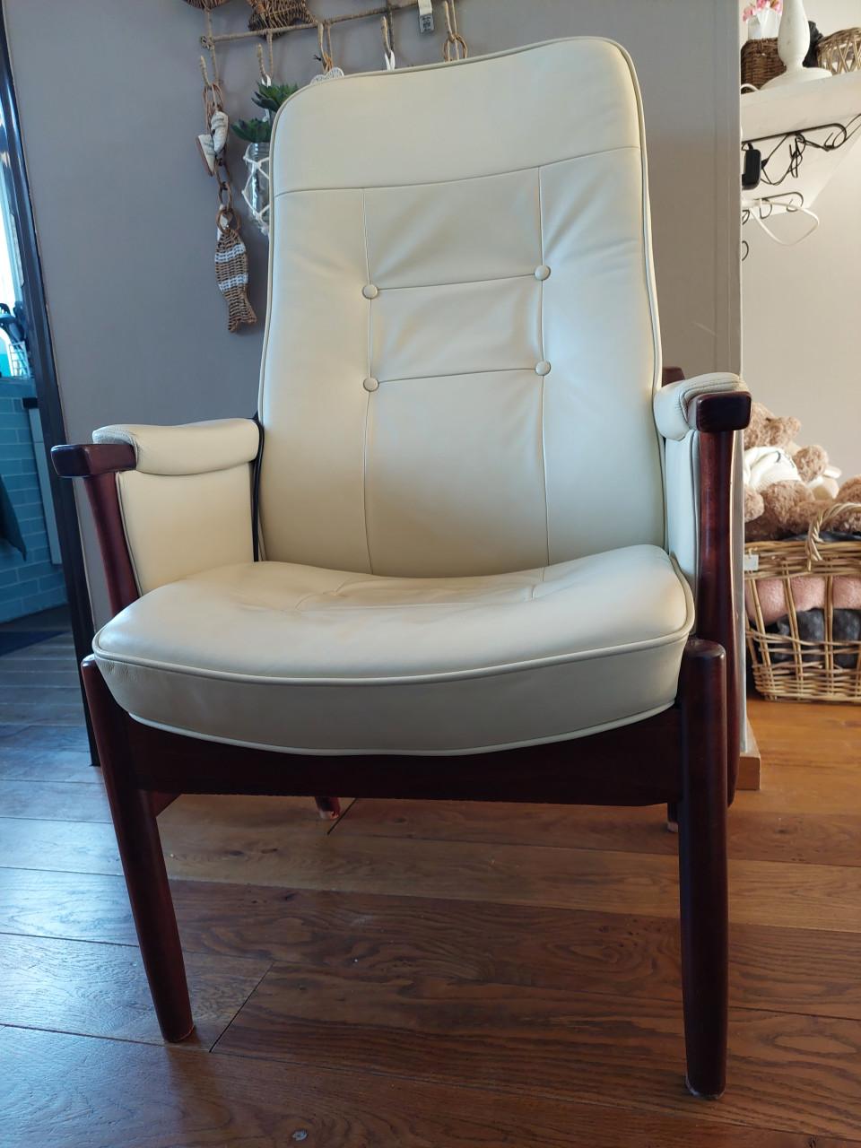 Farstrup senioren stoel, verstelbaar zit en ruggedeelte