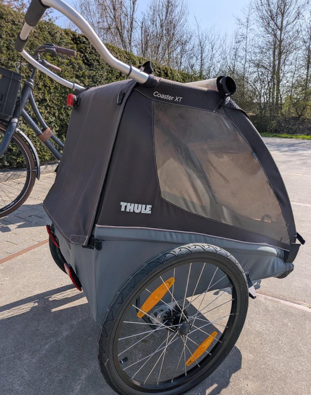 Thule fietskar XL met twee zitjes