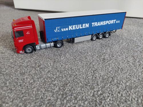 Tekno DAF en oplegger Van Keulen