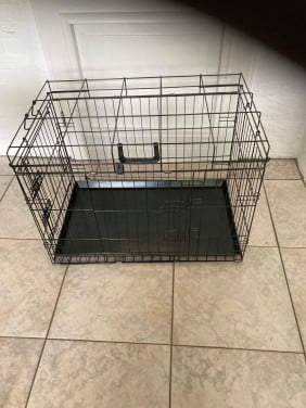 Bench voor puppy of kleine hond