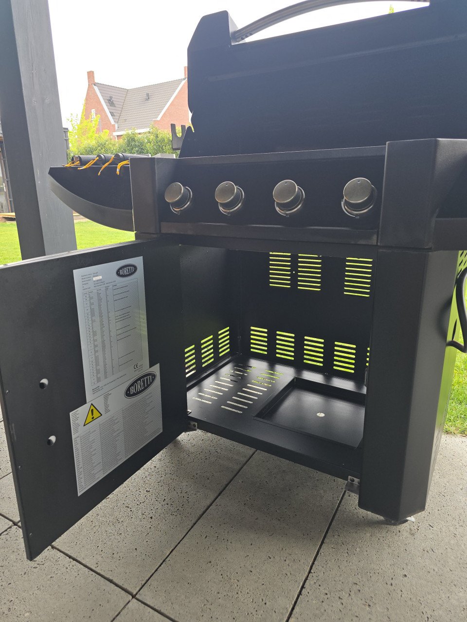 Boretti gas bbq / buitenkeuken met accesoires