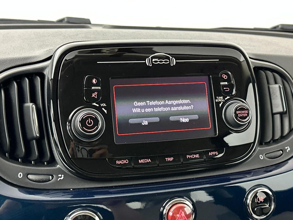 Fiat 500 C 0.9 twinair turbo lounge | navigatie | parkeersensoren achter | 