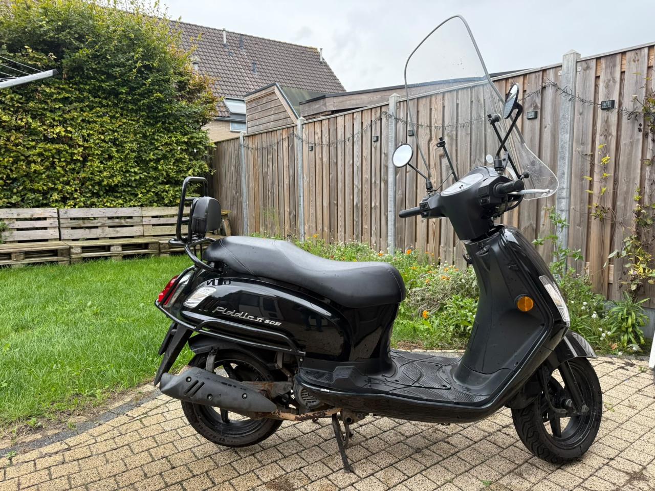 SYM FIDDLE 2 Scooter zwart, Goed Onderhouden