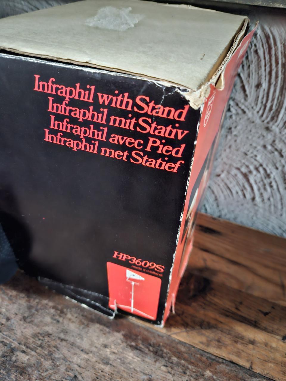 Vintage zgan philips Infraphil Varia de Luxe Infraroodlamp