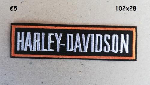 Harley Davidson Opnaai Patch