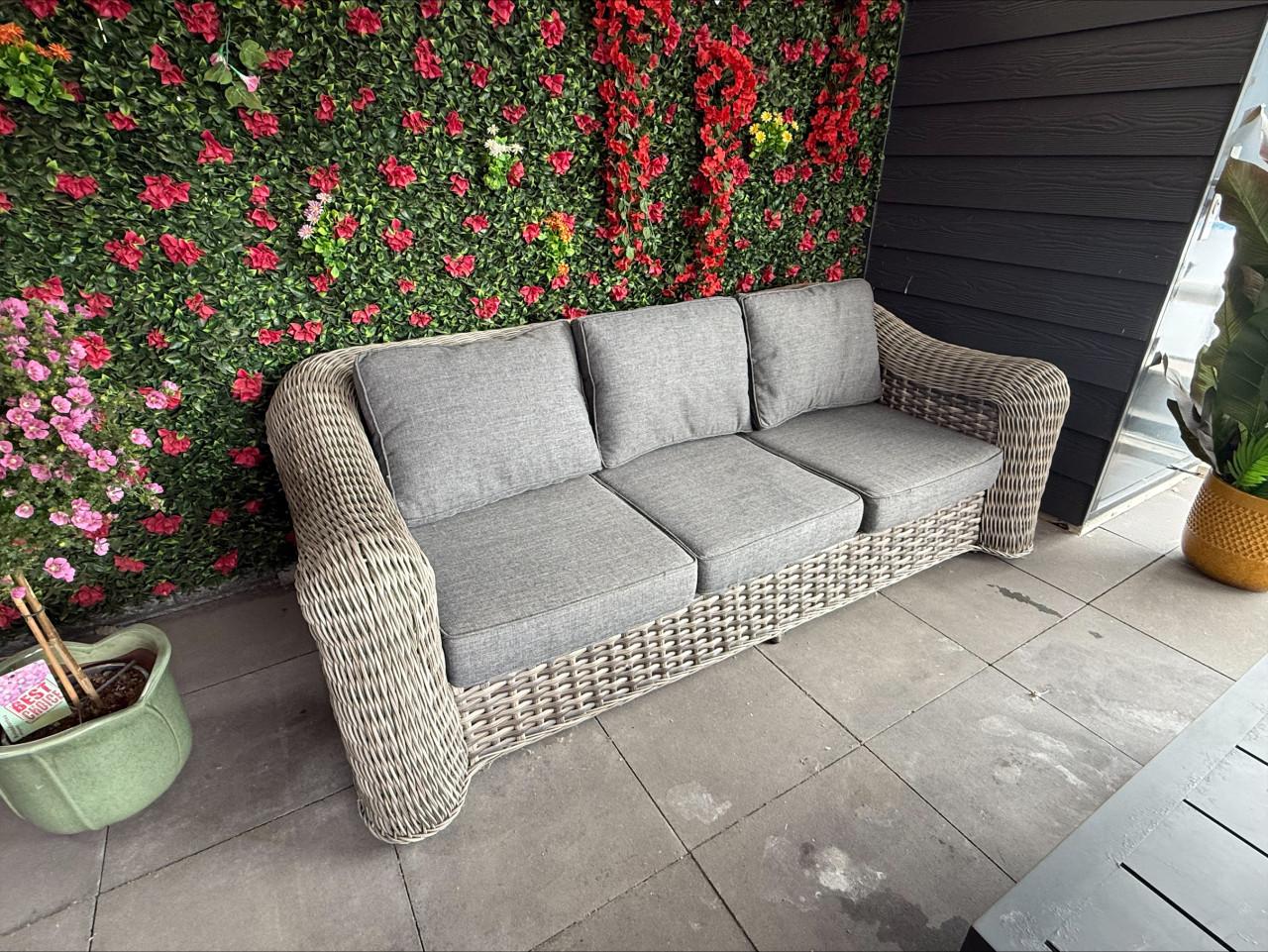 Lounge set incl vuurtafel