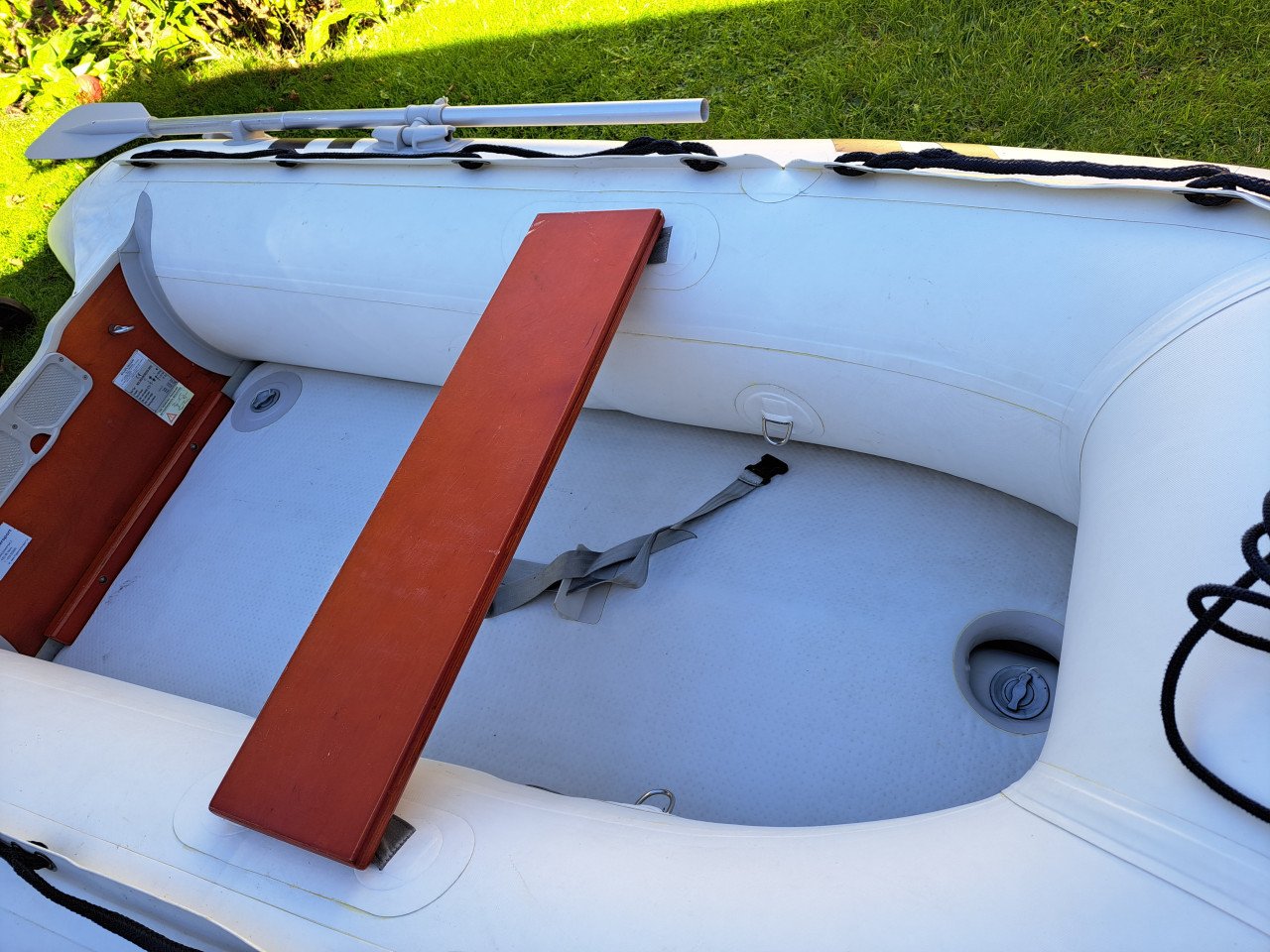 Zodiak suzumar met 5 pk motor