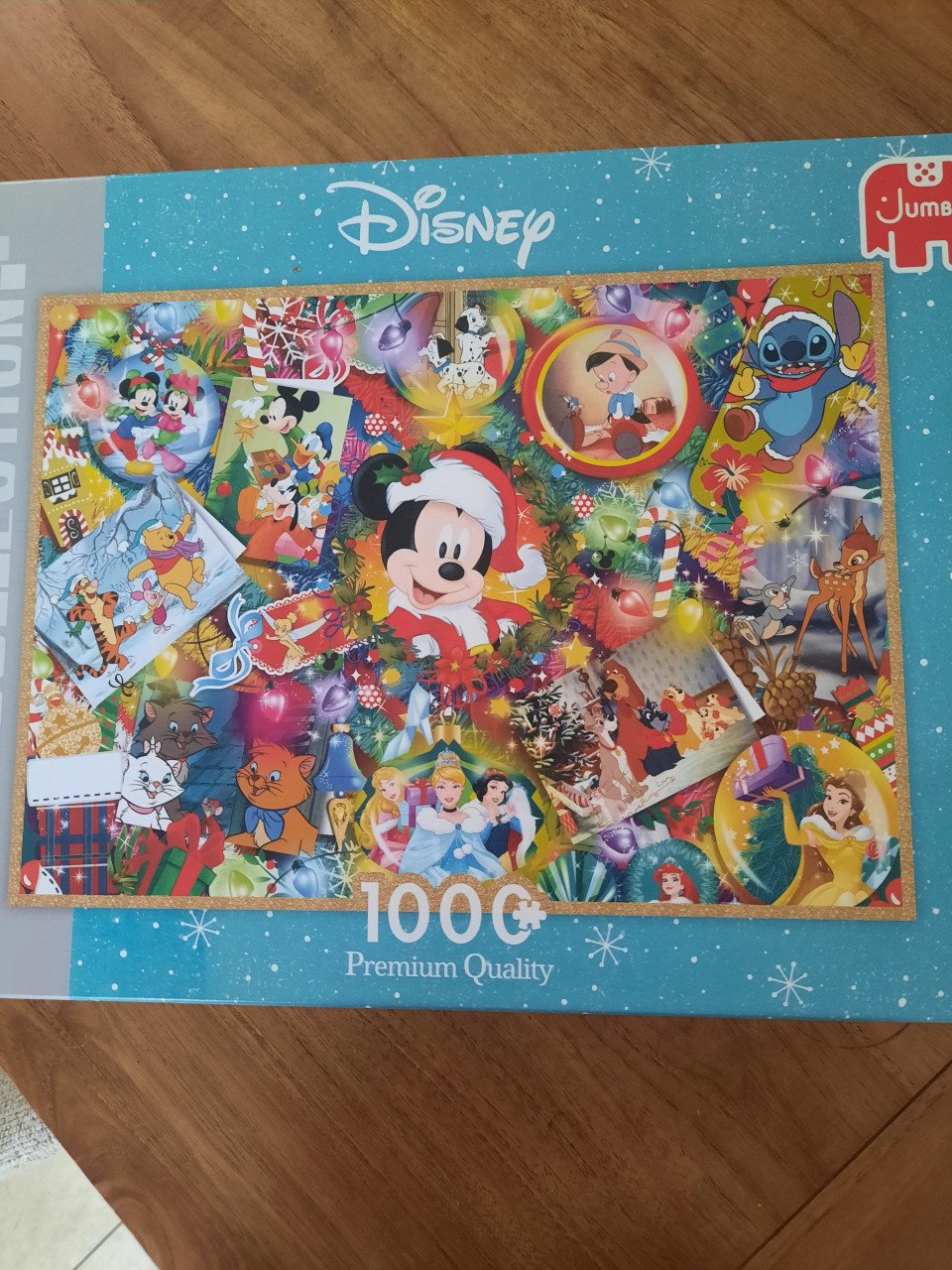 Jumbo Disney puzzel kerst 1000 st zgan