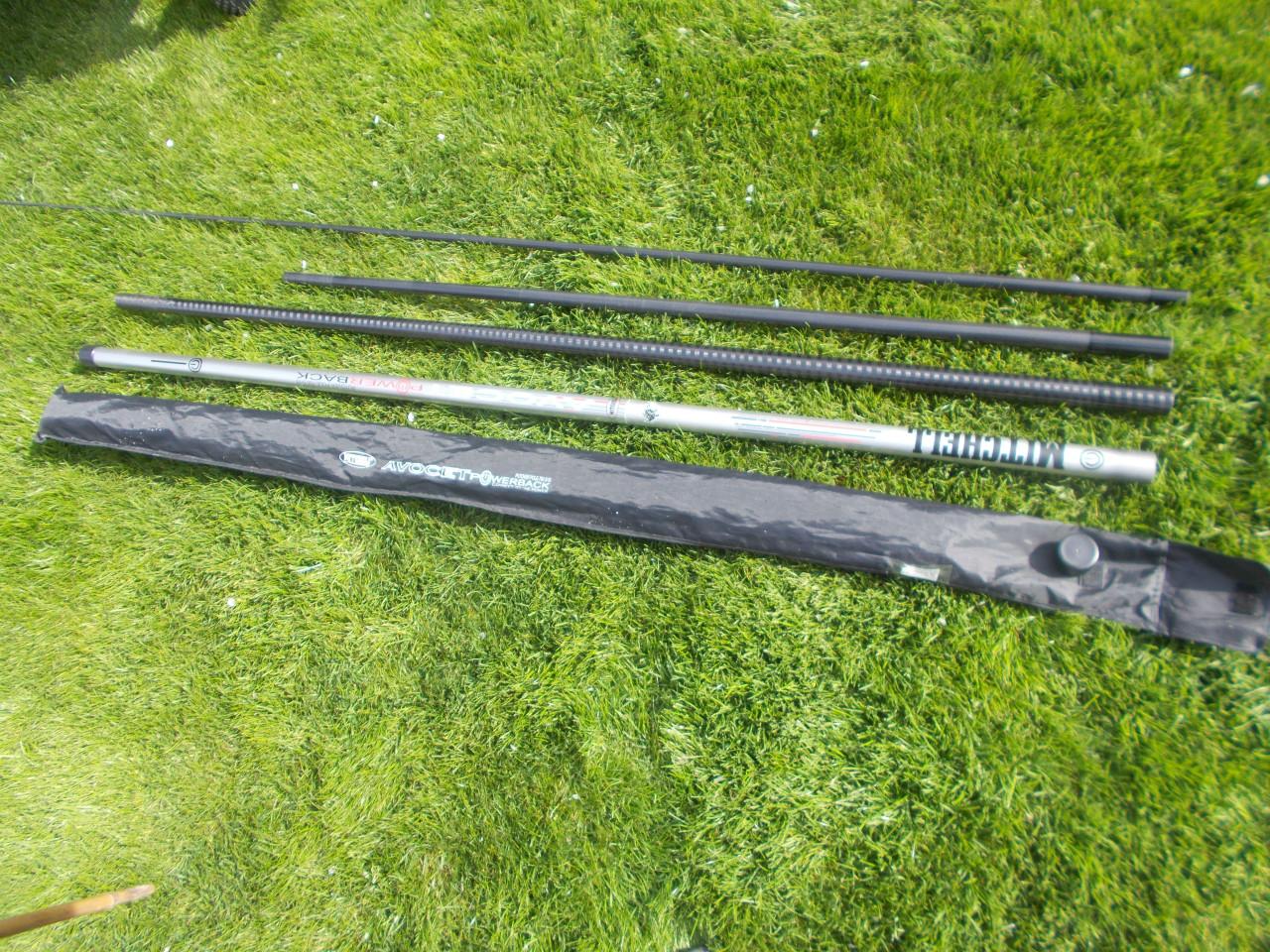 Carbon vaste hengel "MITCHELL AVOCET POWERBACK"