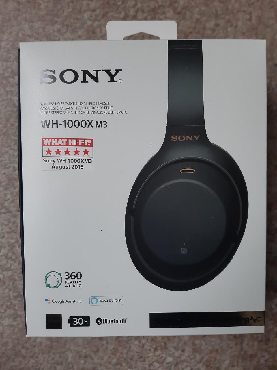 Sony WH-1000XM3 draadloze koptelefoon met Noise Cancelling