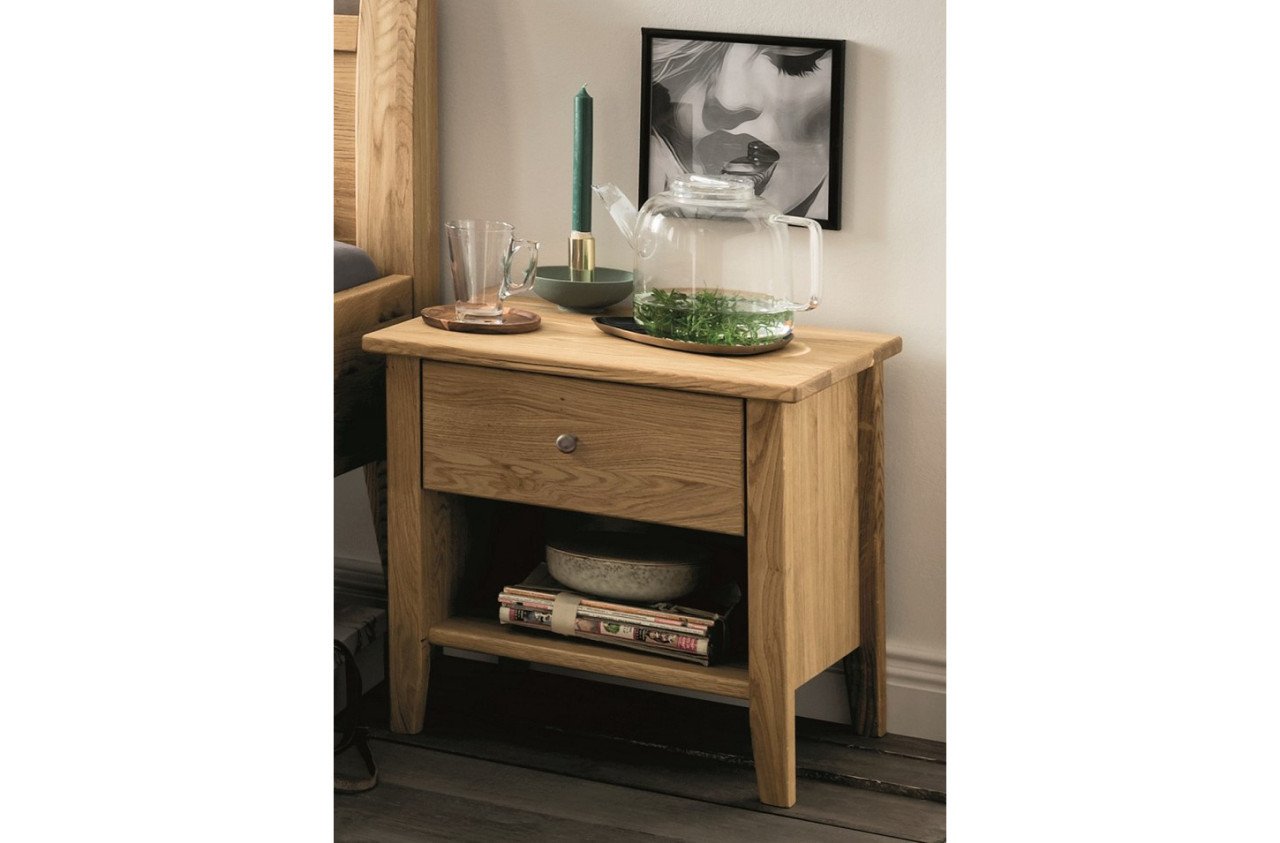 Comfort bed 140/ 160/ 180/ 200 cm. Massief Wildeiken of Beuken hout.