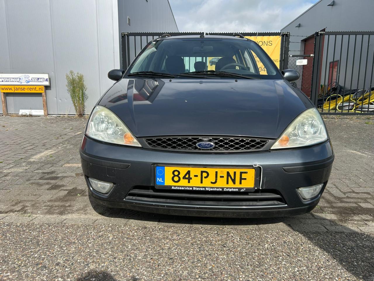 Ford Focus Wagon 1.6:  Clima, navi, leer, 17" LM, nieuwe APK bij aflevering