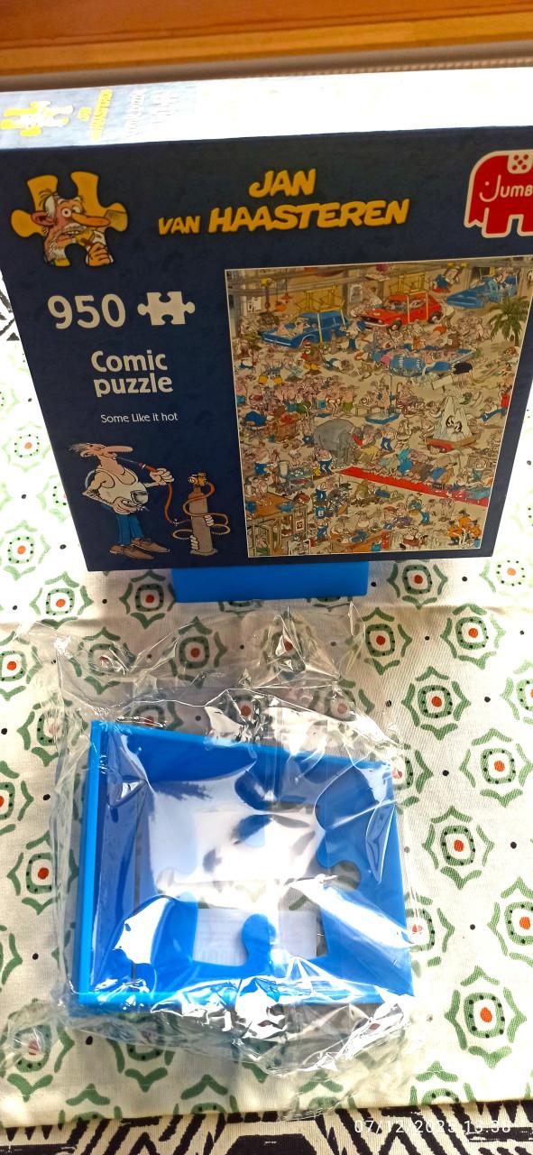 NIEUW - Houder voor puzzeldoos, puzzel deksel standaard