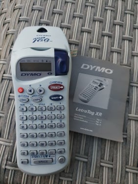 Werkende Dymo Letratag XR - persoonlijke labelmaker - labelprinter