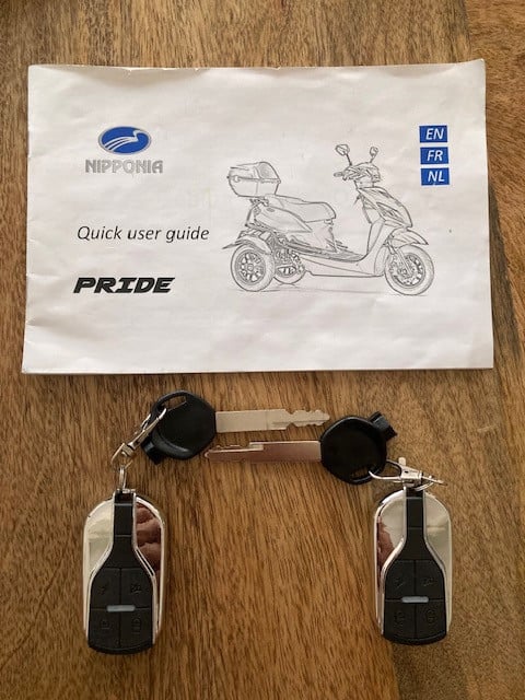 GEEN RIJBEWIJS ? NIET NODIG MET DEZE STOERE NIPPONIA PRIDE SCOOTER !