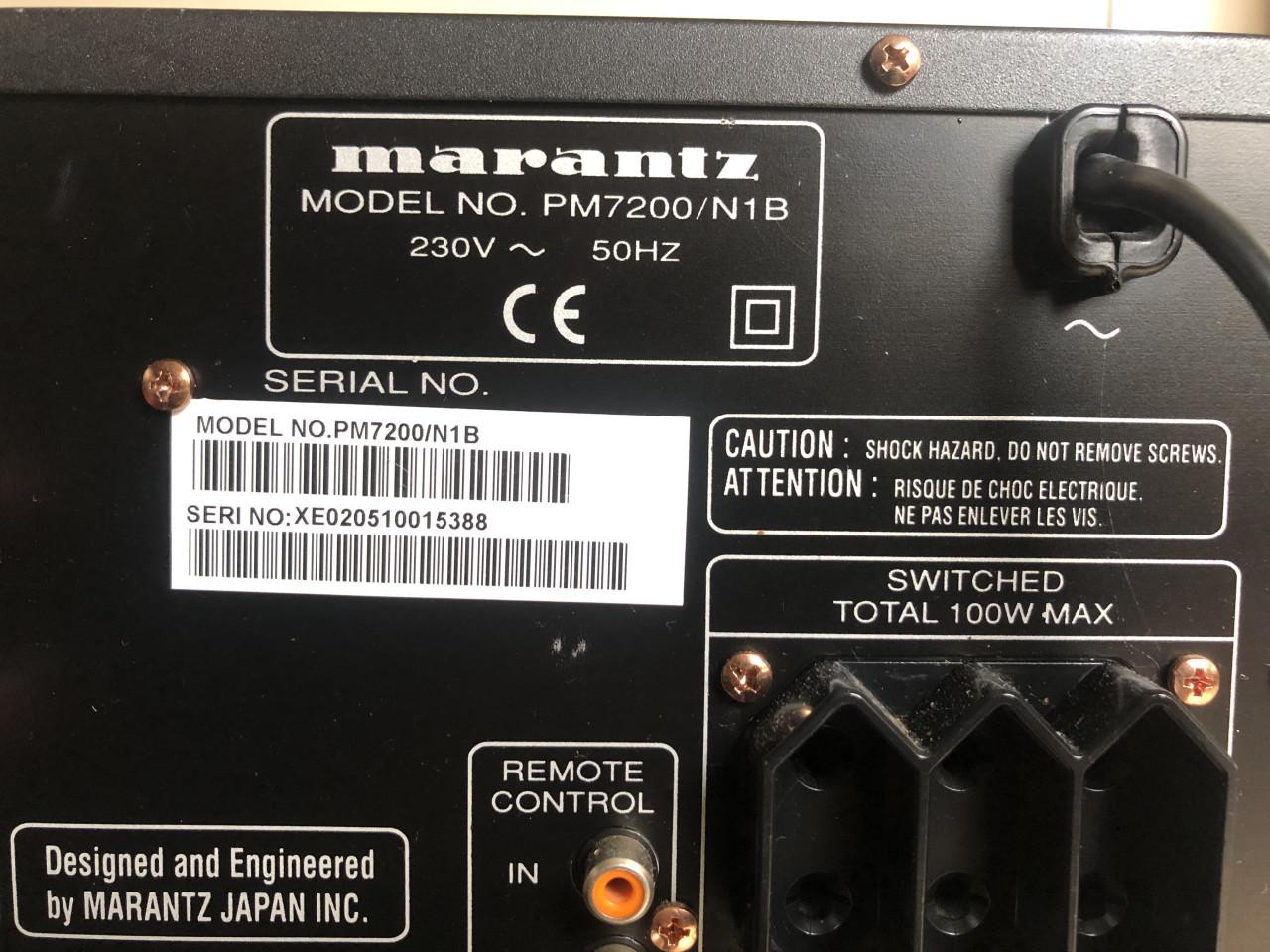 Marantz PM 7200.