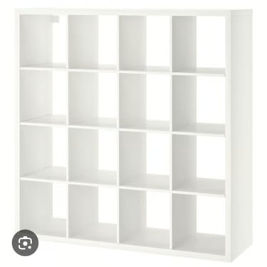 Kallax Ikea vakkenkast 4x4 wit