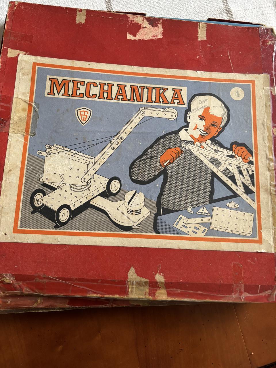 Mechanika / meccano (bijna) compleet in doos