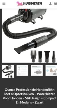 Nieuw in doos: Professionele hondenföhn
