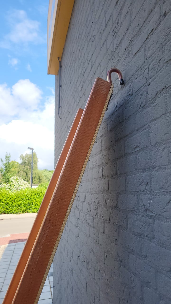 Houten glijplank