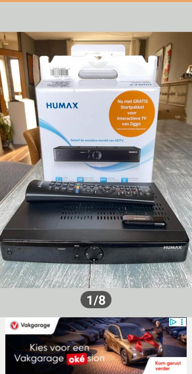 HUMAX  5300c 19 € full hd decoder koopje