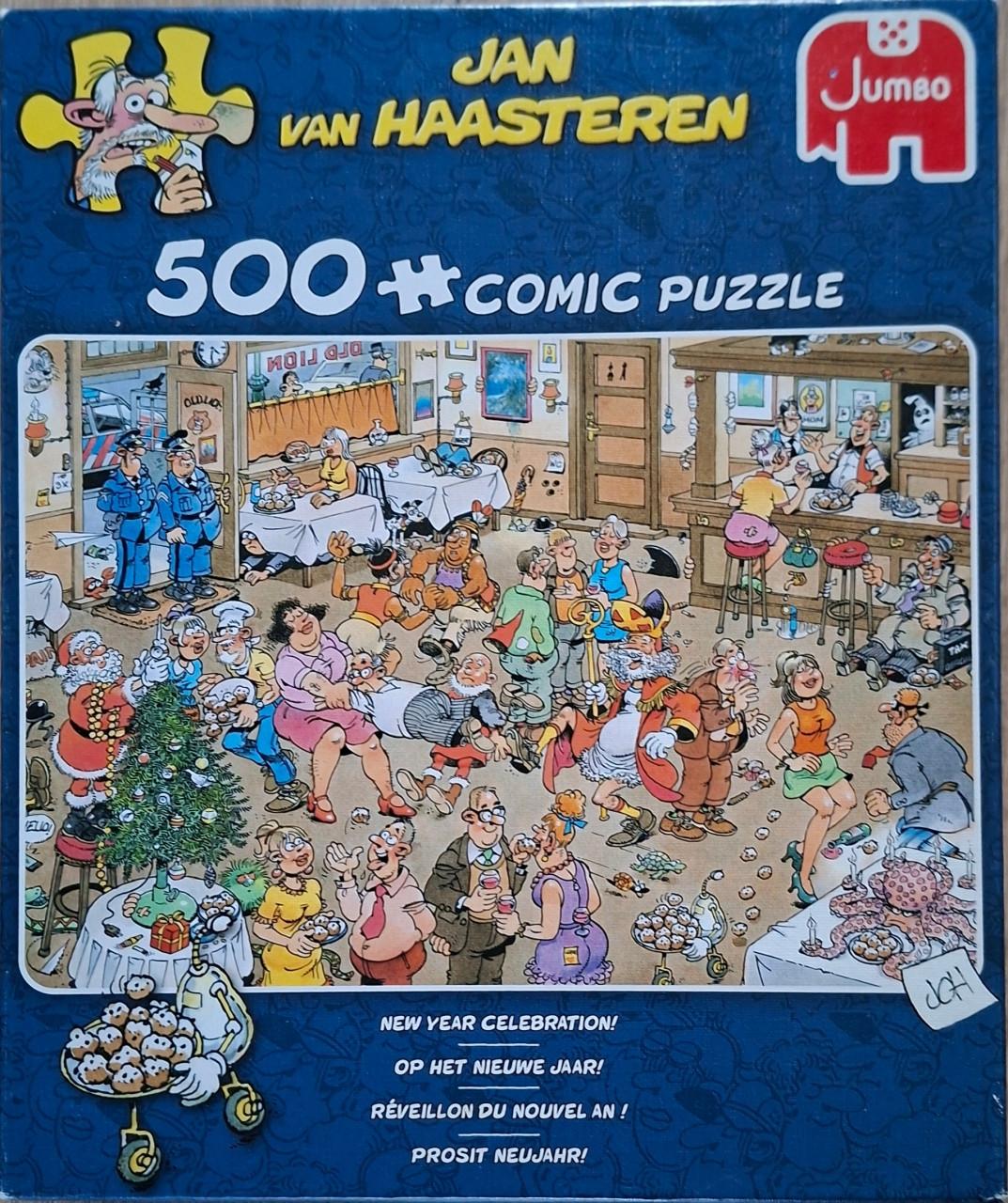 J. v. Haasteren puzzel - Op het nieuwe jaar!