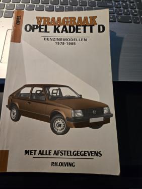 'Vraagbaak Opel Kadett D' onderhoudshandleiding