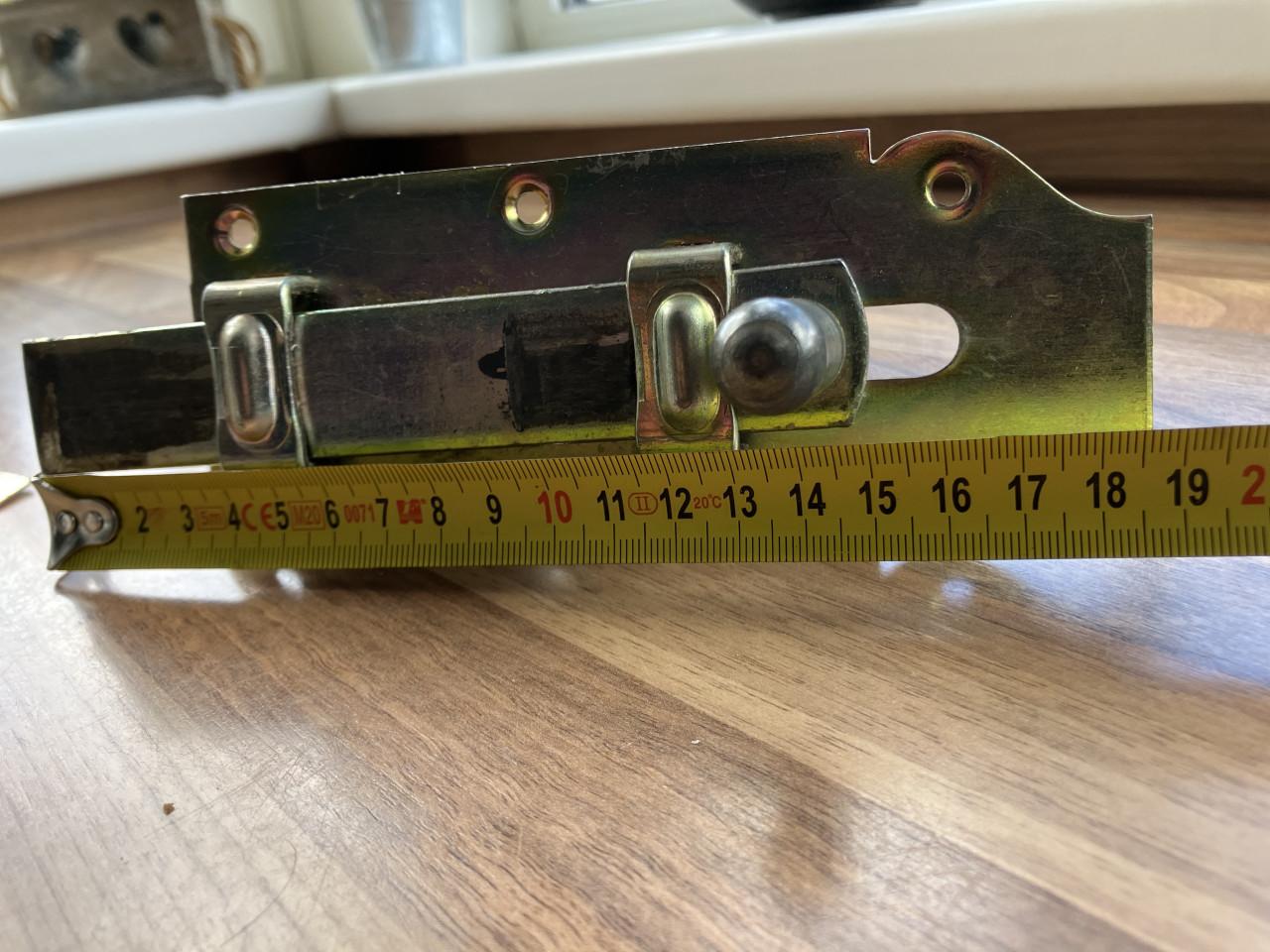 Rolgrendel cq. schuifgrendel NIEUW