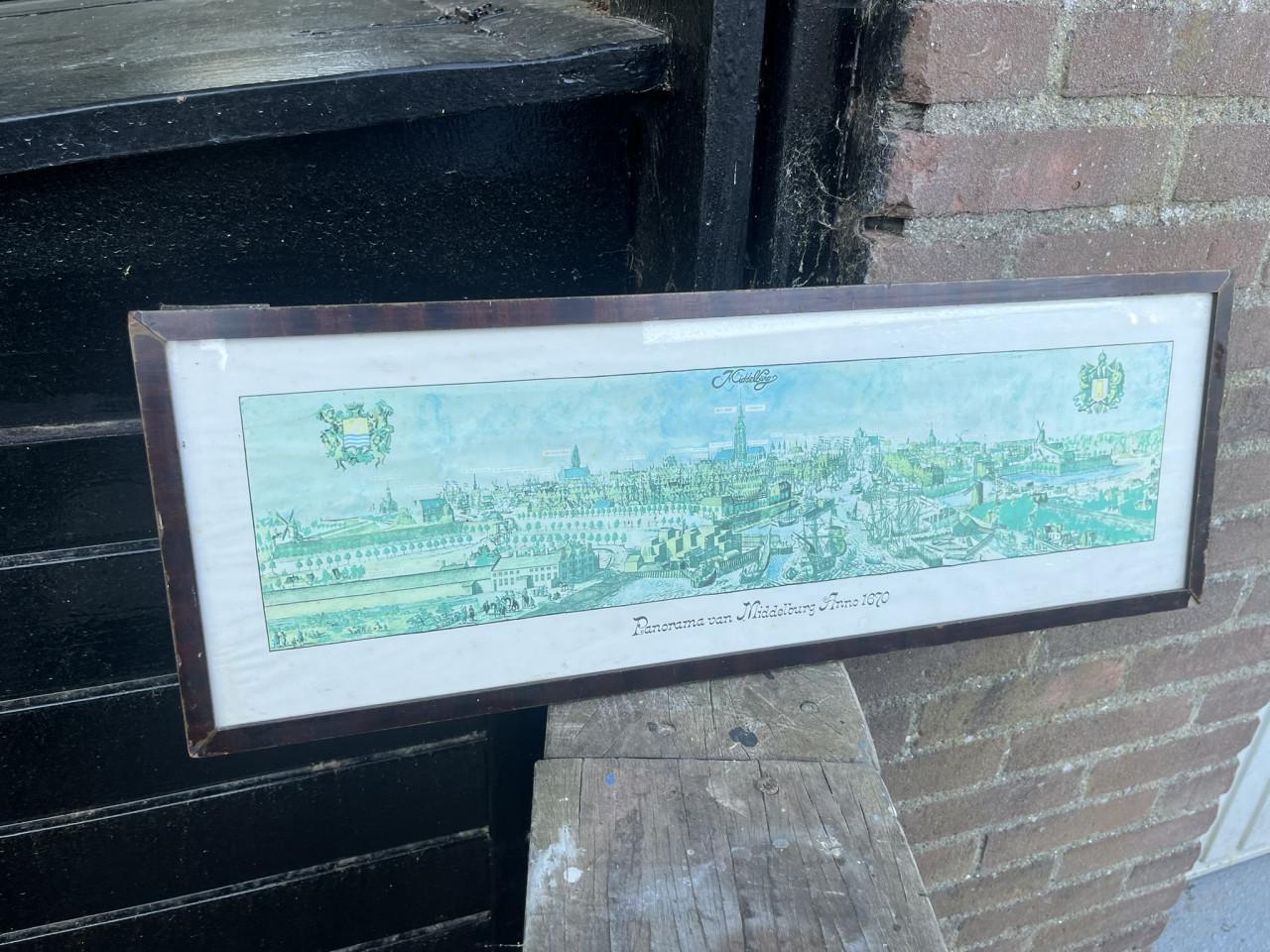 Gravure Middelburg anno 1610